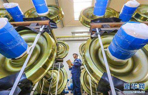 安徽馬鞍山輪對出口俏，電熔鎂產品生產忙